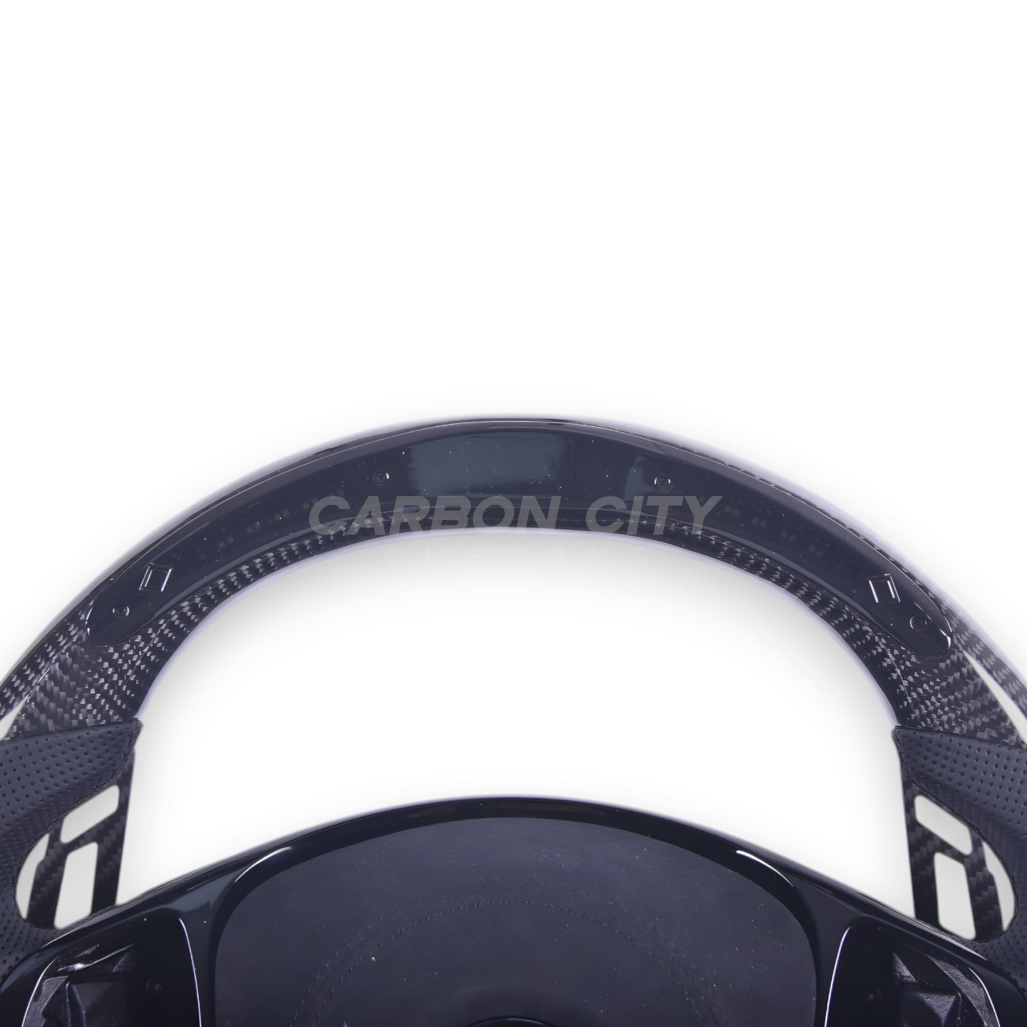 Mercedes-Benz 2017 AMG Style 'OEM+' Pre Designed Steering Wheel - Carbon City Customs