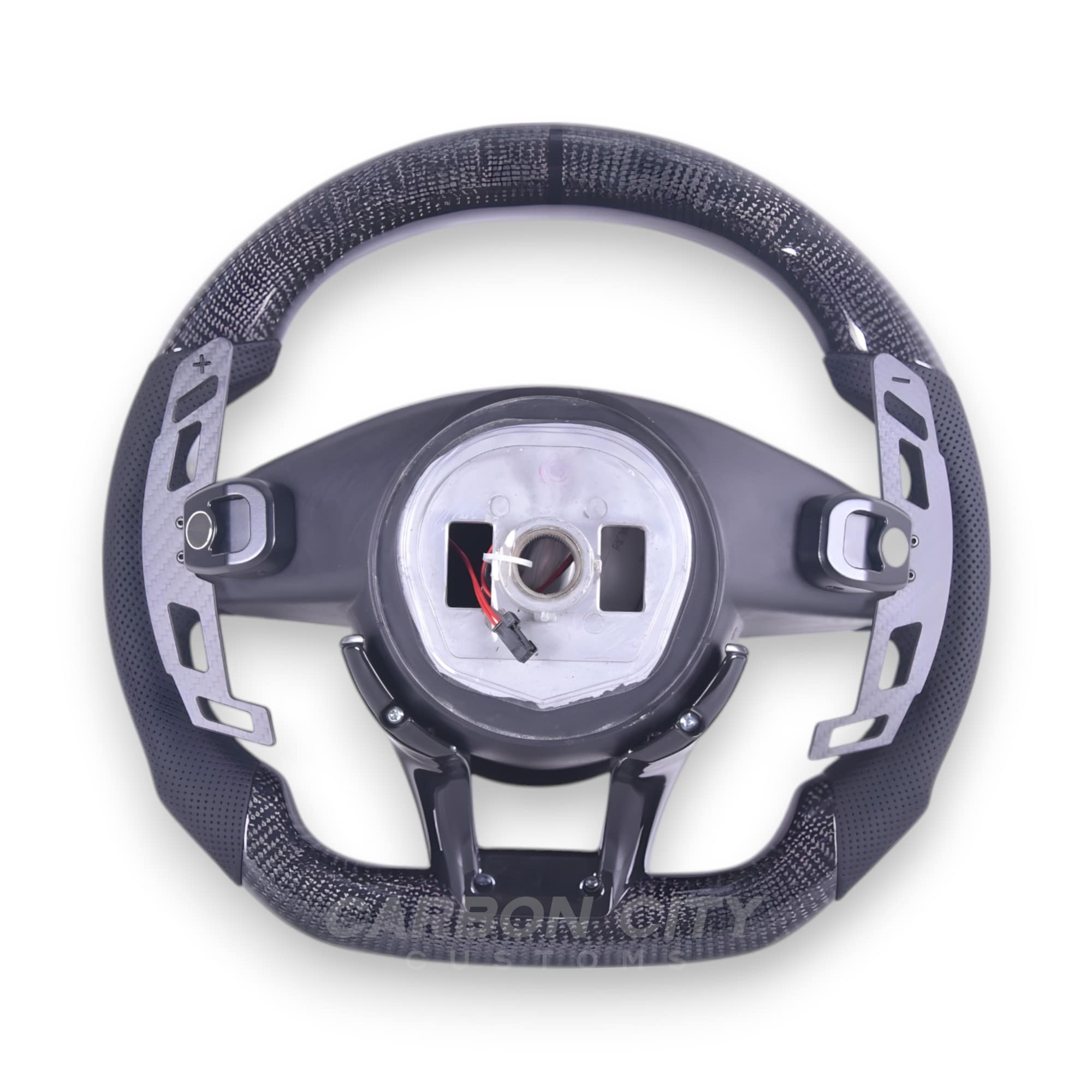 Mercedes-Benz 2017 AMG Style 'OEM+' Pre Designed Steering Wheel - Carbon City Customs