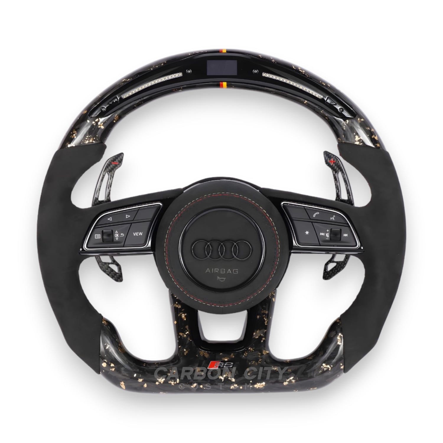 Audi RS custom carbon steering wheel