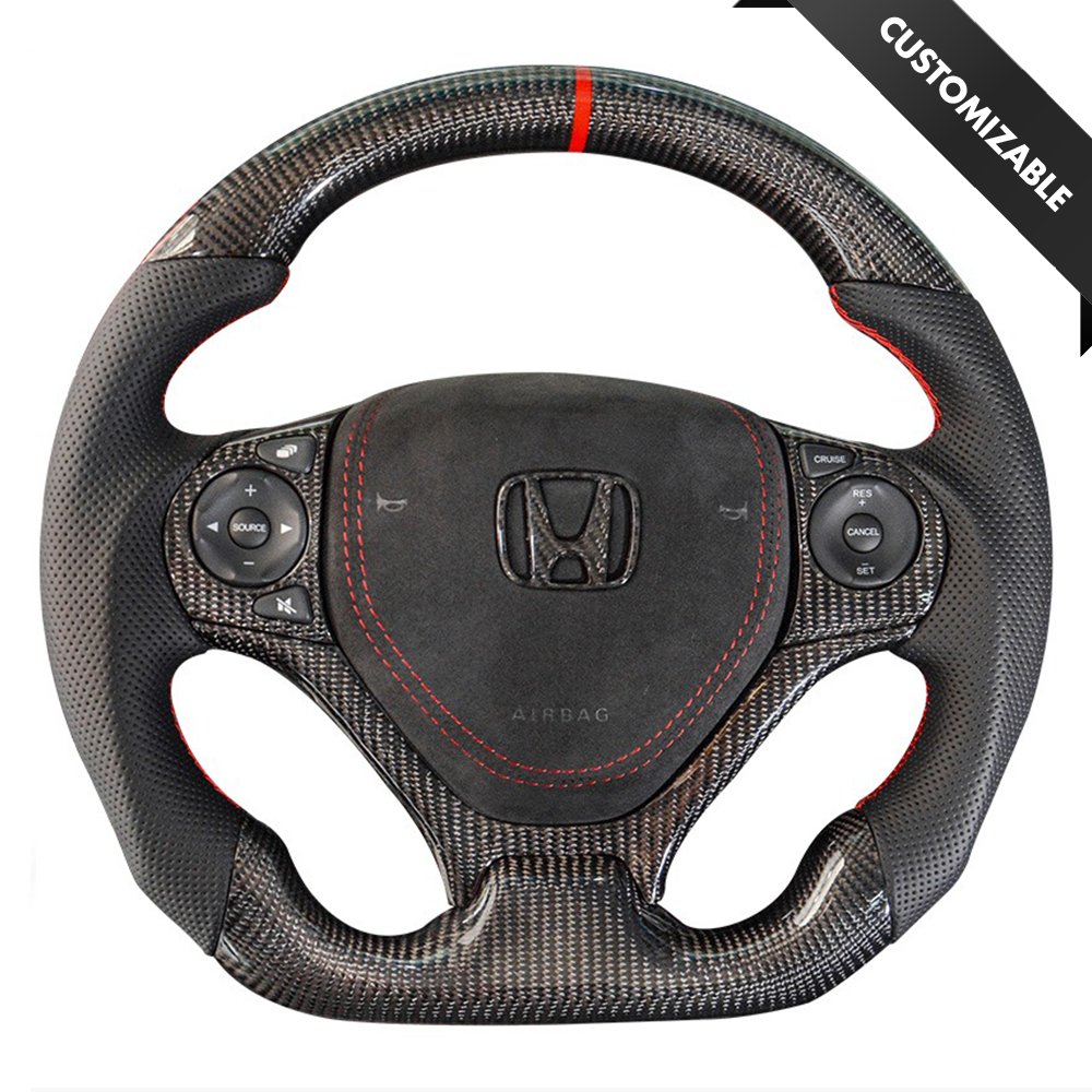 Honda civic carbon fiber steering wheel deals