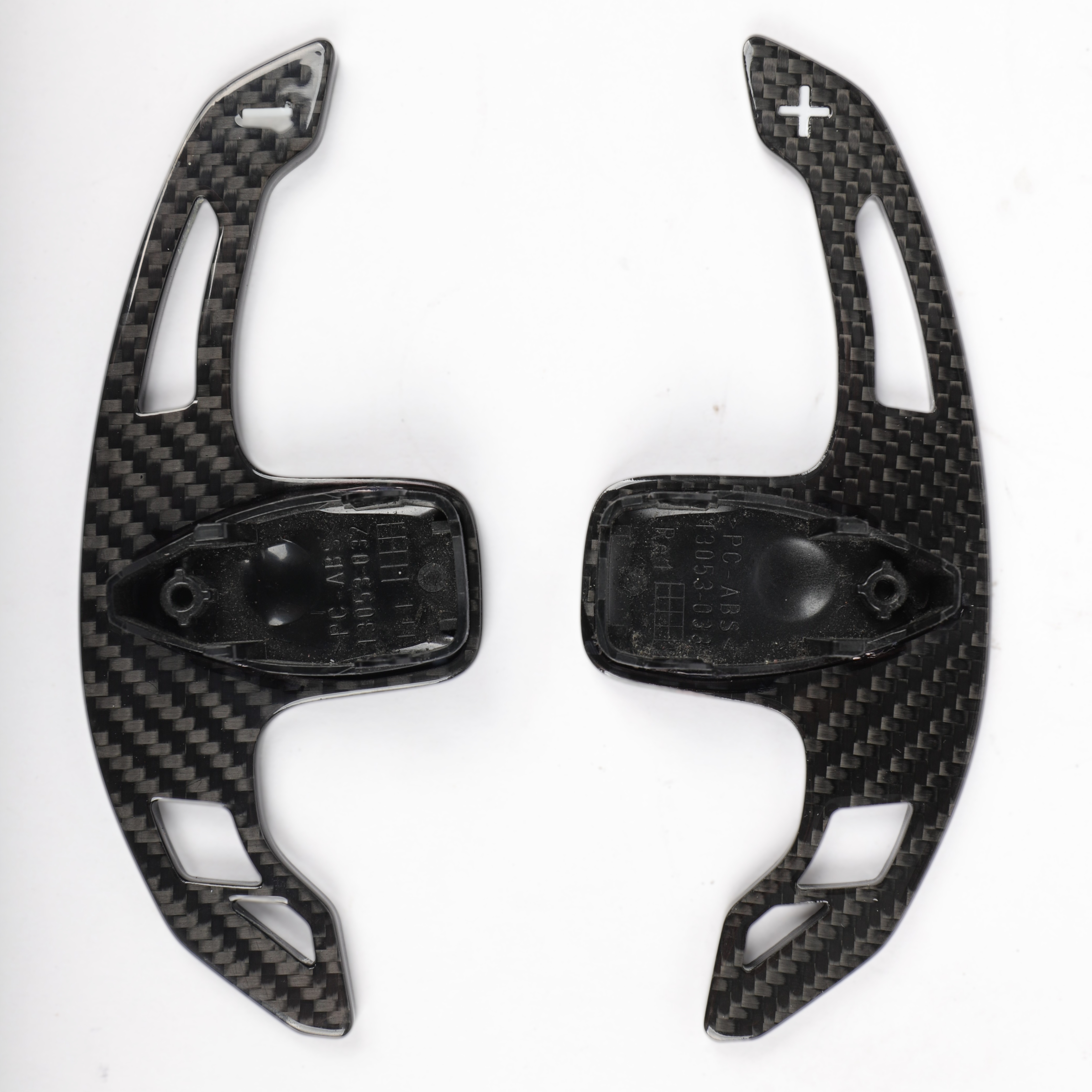Racing Style Dry Carbon Fiber Replacement Paddle Shifters