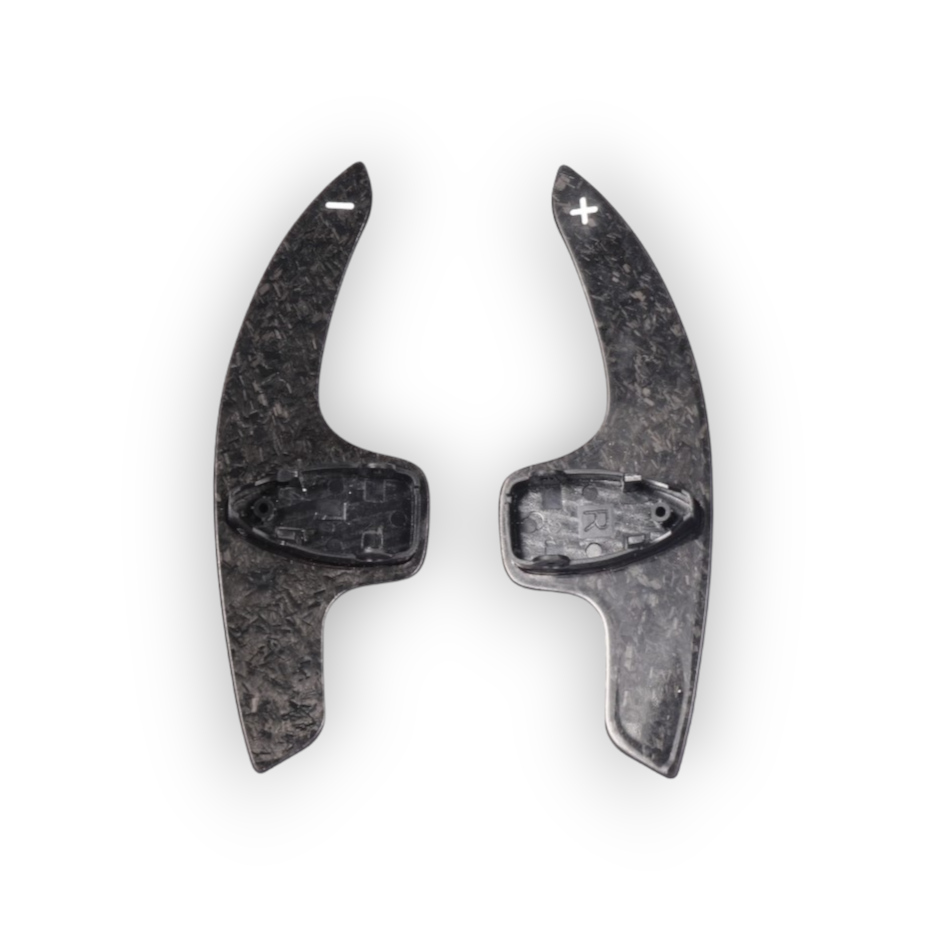 Performance Style Dry Carbon Fiber Replacement Paddle Shifters | For Audi, BMW, Mercedes Benz & Volkswagen - Carbon City Customs