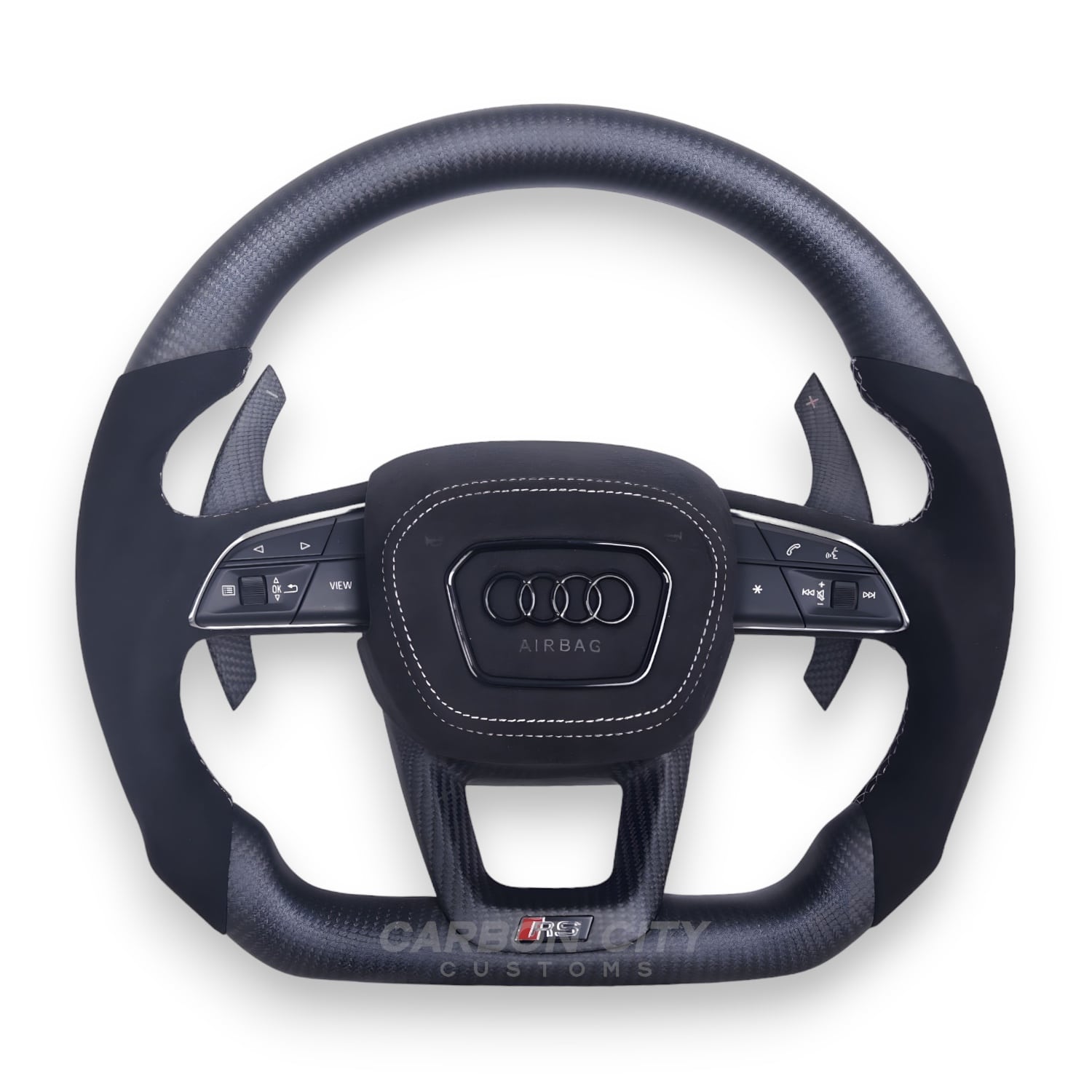 Audi Q-series carbon fiber steering wheel