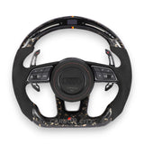 Audi RS Style Customizable Steering Wheel - Carbon City Customs