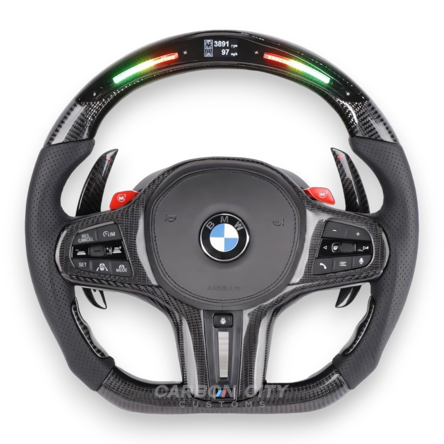 BMW M3 G80 custom steering wheel