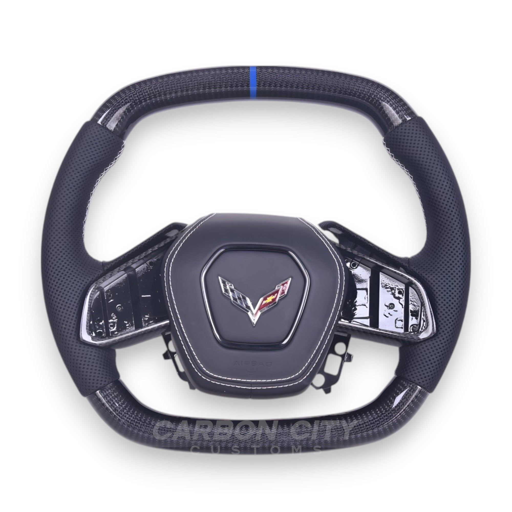 Corvette C8 custom steering wheel