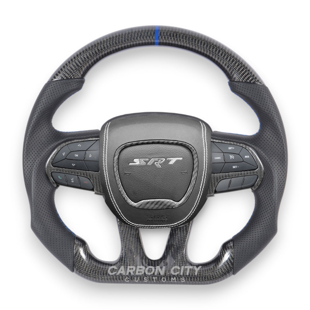 Dodge SRT Custom Steering Wheel | Carbon City Customs