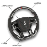 Ford F-150 Style Customizable Steering Wheel - Carbon City Customs