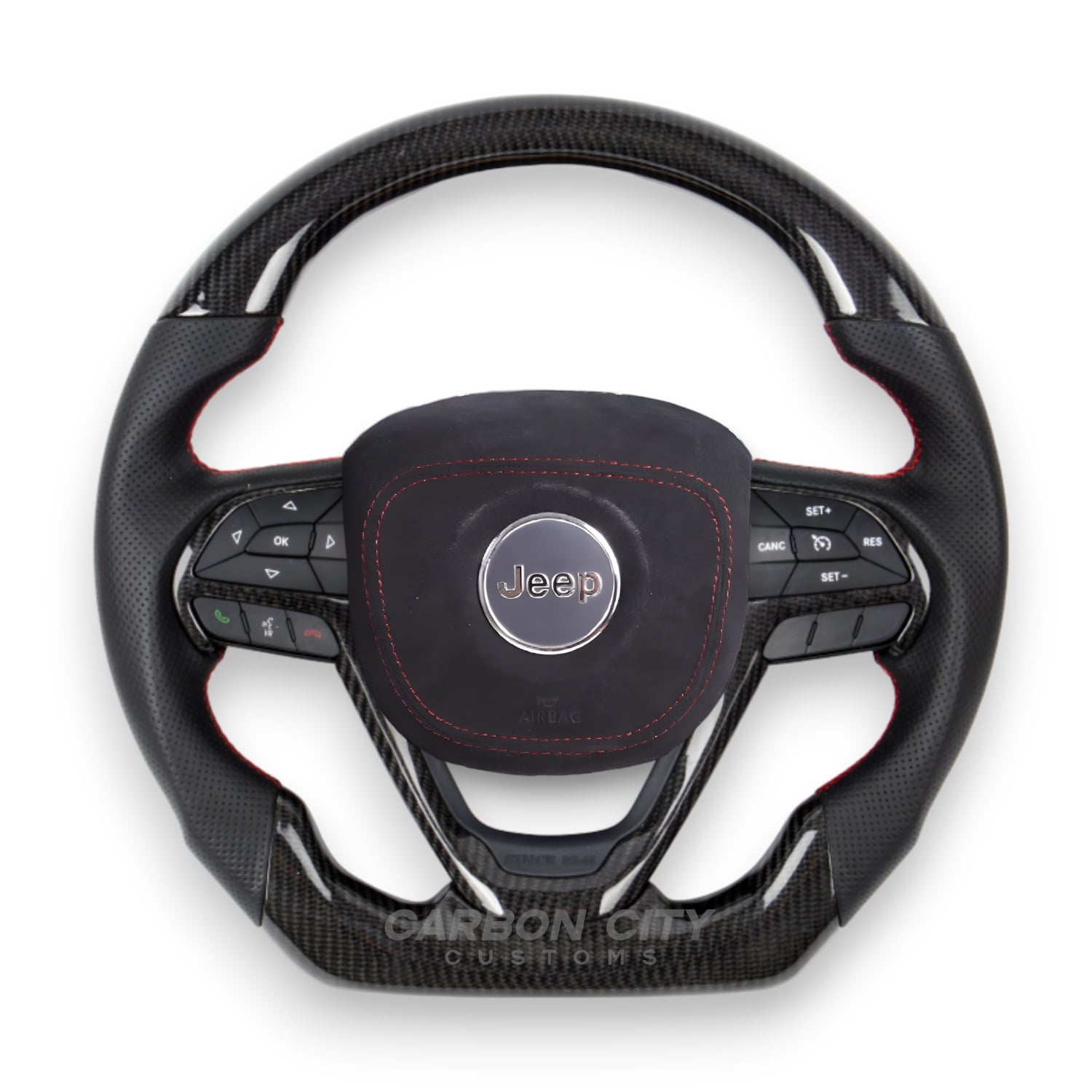 Jeep Grand Cherokee carbon steering wheel