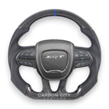 Jeep SRT Style Customizable Steering Wheel - Carbon City Customs