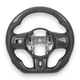 Mitsubishi Lancer Evolution X Style Customizable Steering Wheel - Carbon City Customs