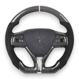 Maserati Customizable Steering Wheel - Carbon City Customs