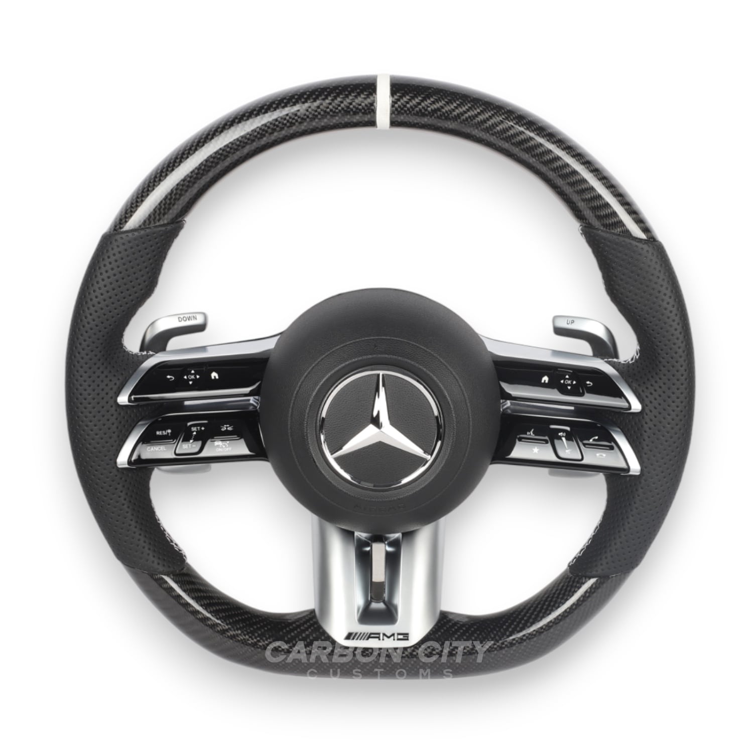Mercedes-Benz AMG carbon steering wheel