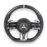 Mercedes-Benz 2023 AMG Style Customizable Steering Wheel - Carbon City Customs