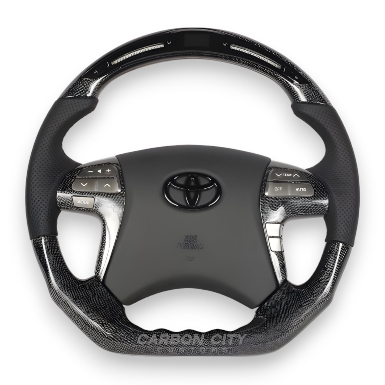 Toyota Hilux rugged steering wheel upgrade