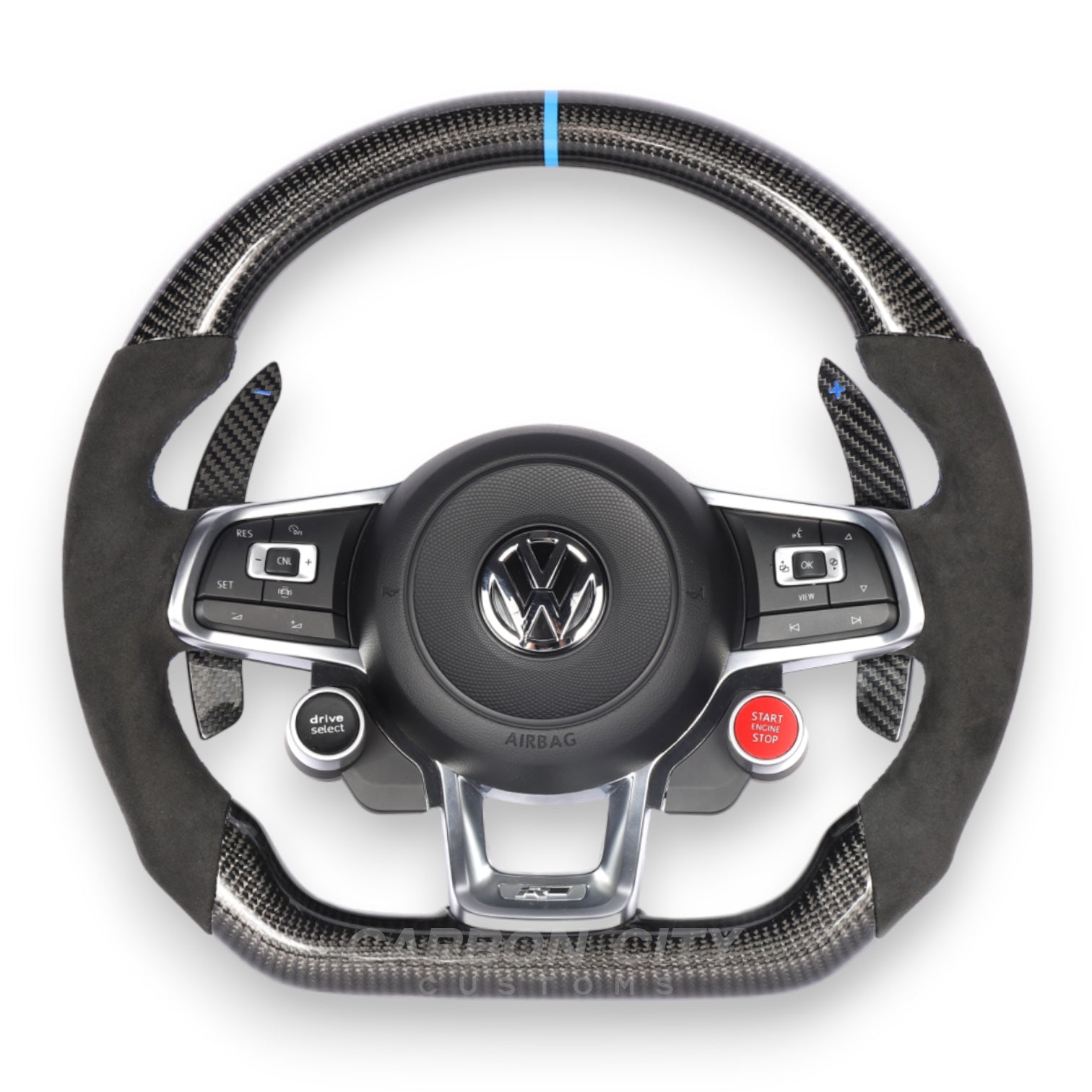 Volkswagen MK7 custom steering wheel