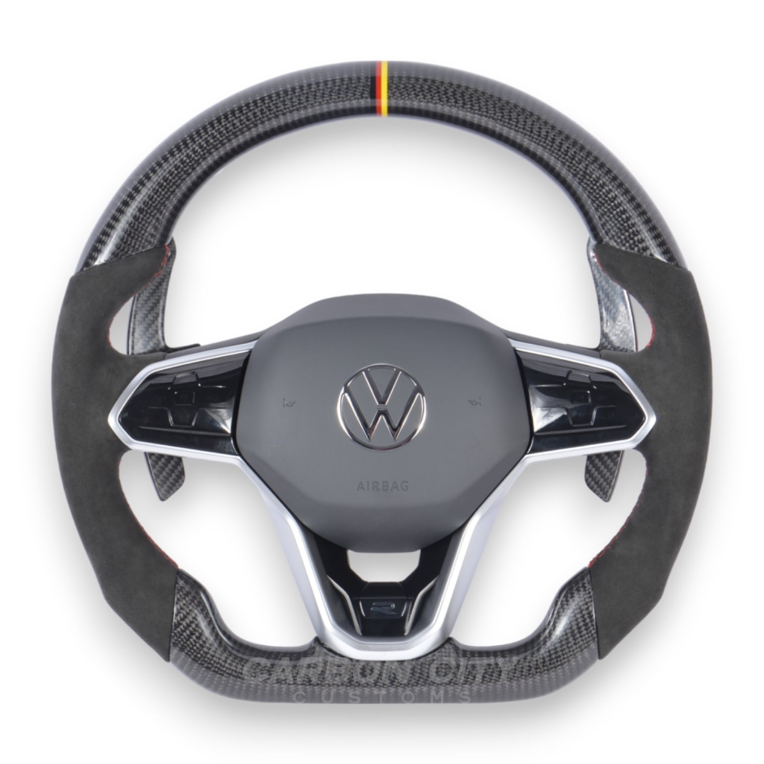 Volkswagen MK8 custom steering wheel