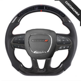 Dodge Charger Style Customizable Steering Wheel - Carbon City Customs
