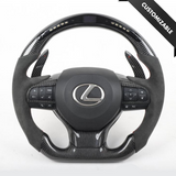 Lexus NX Style Customizable Steering Wheel (2013 - Present - Carbon City Customs