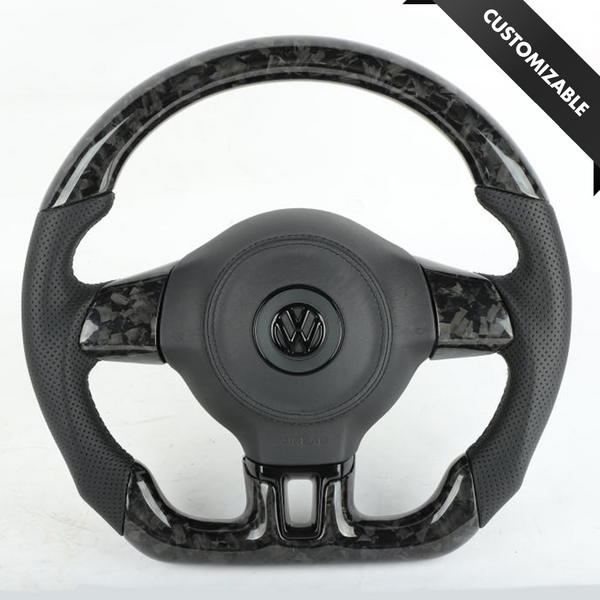 Volkswagen Golf Mk6 Style Customizable Steering Wheel - Carbon City Customs