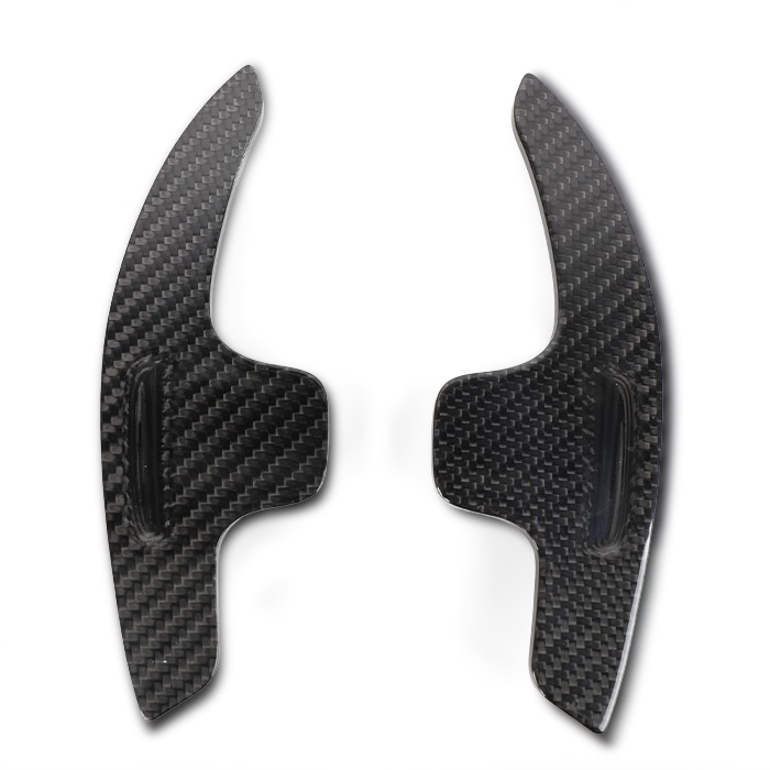 Performance Style Dry Carbon Fiber Replacement Paddle Shifters