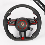 Porsche 911 992 Style Customizable Steering Wheel - Carbon City Customs