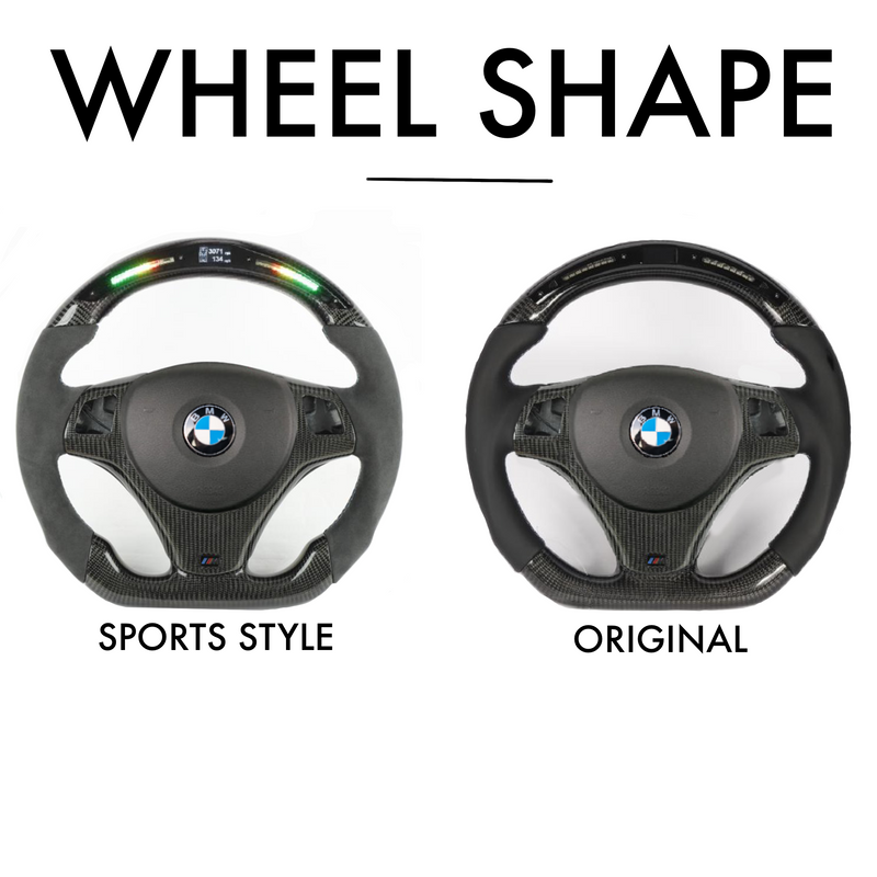 BMW E9X Style Customizable Steering Wheel
