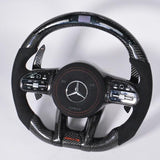 Mercedes-Benz 2020 AMG Performance Style Pre Designed LED Complete Steering Wheel - Carbon City Customs