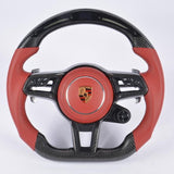 Porsche Macan Style Pre Designed LED Steering Wheel - Carbon City Customs