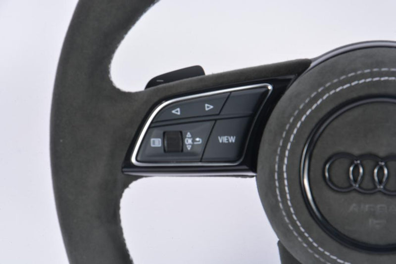Audi RS Style Vorgestaltetes Full Alcantara LED Komplettlenkrad
