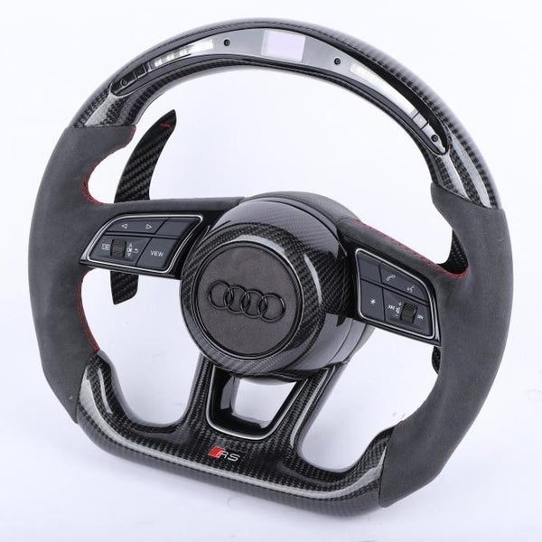 Audi RS Style Pre Designed LED Complete Steering Wheel - Carbon City Customs